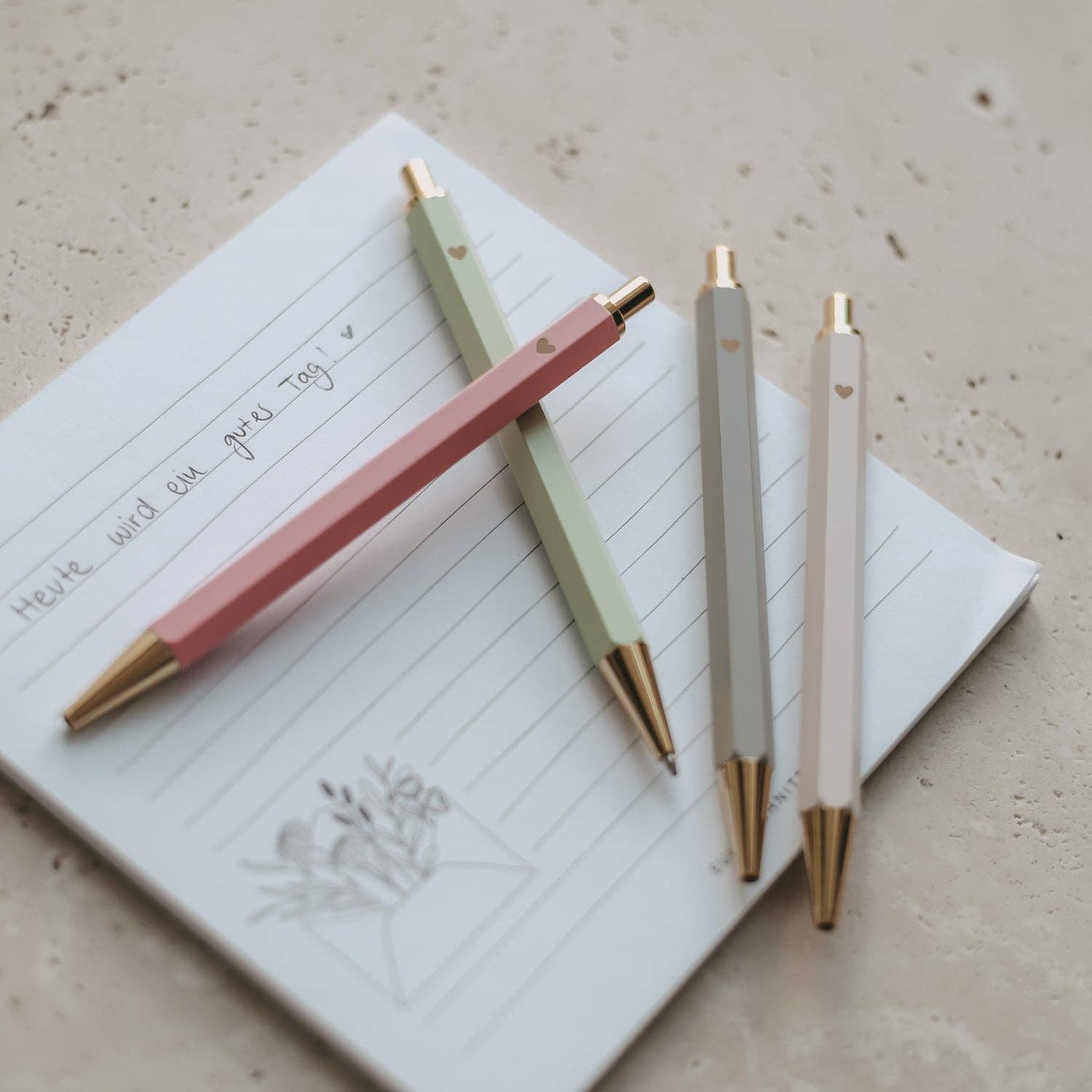 Eulenschnitt - Wholesale Pen - Matcha ballpoint pen (VE = 10 pcs.)3