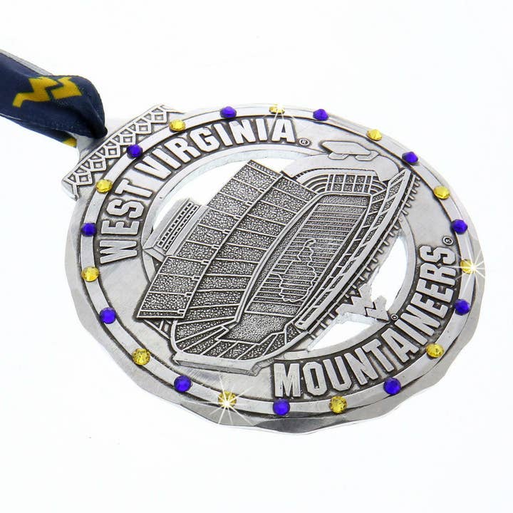 West Virginia Mountaineers 2019 Limited Edition Ornament for wholesale by Wendell August