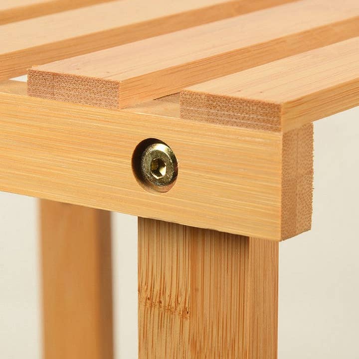 everythingbamboo - Wholesale Free-standing shelf - BAMBOO 3-TIER SQUARE STORAGE SHELF BOOK PLANT SHELF MULTIPLE USE STRONG ELEGANT2