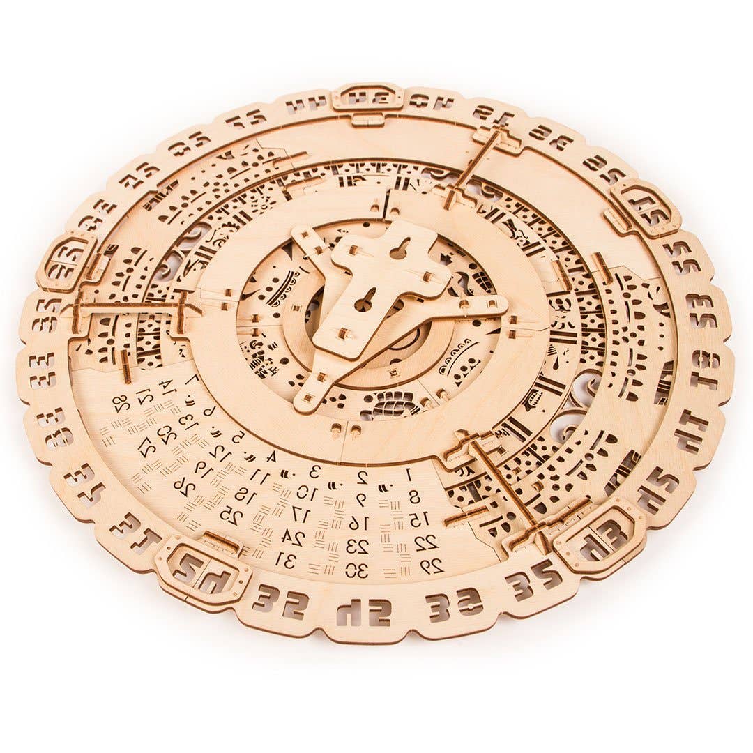 WoodTrick - Wholesale DIY Craft Kit - Wood Trick Maya Calendar Wooden 3D Mechanical Model Kit2