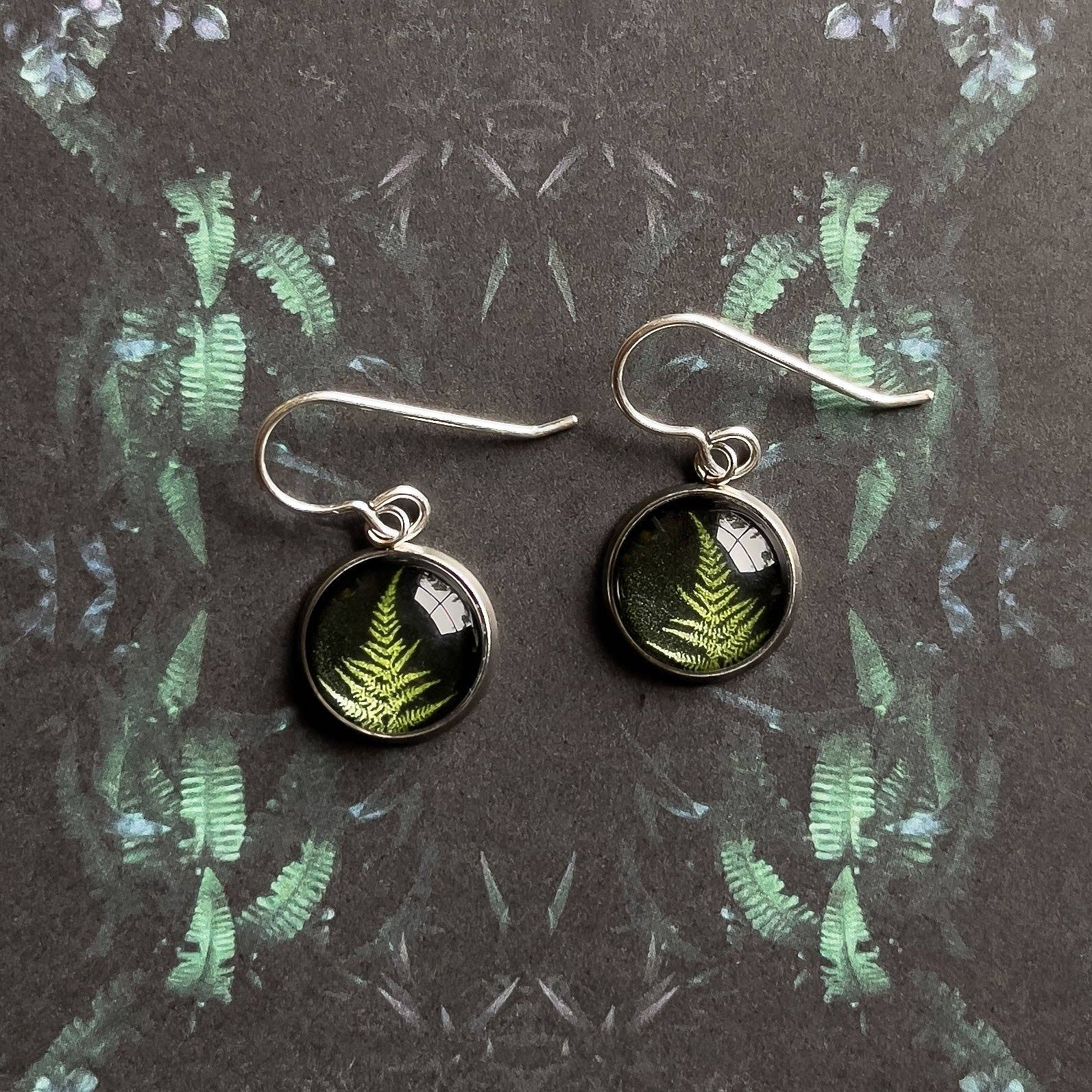 Myrtle & Me - Wholesale Dangle earrings - Fern - Drop Earrings