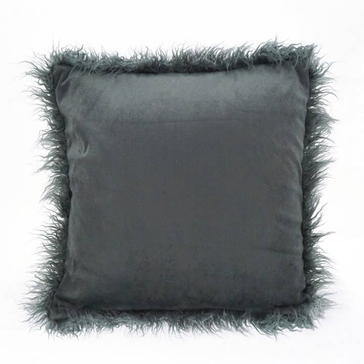 Saro Lifestyle - Wholesale Throw/Decorative Pillow - Faux Mongolian Fur Pillow - Poly Filled13