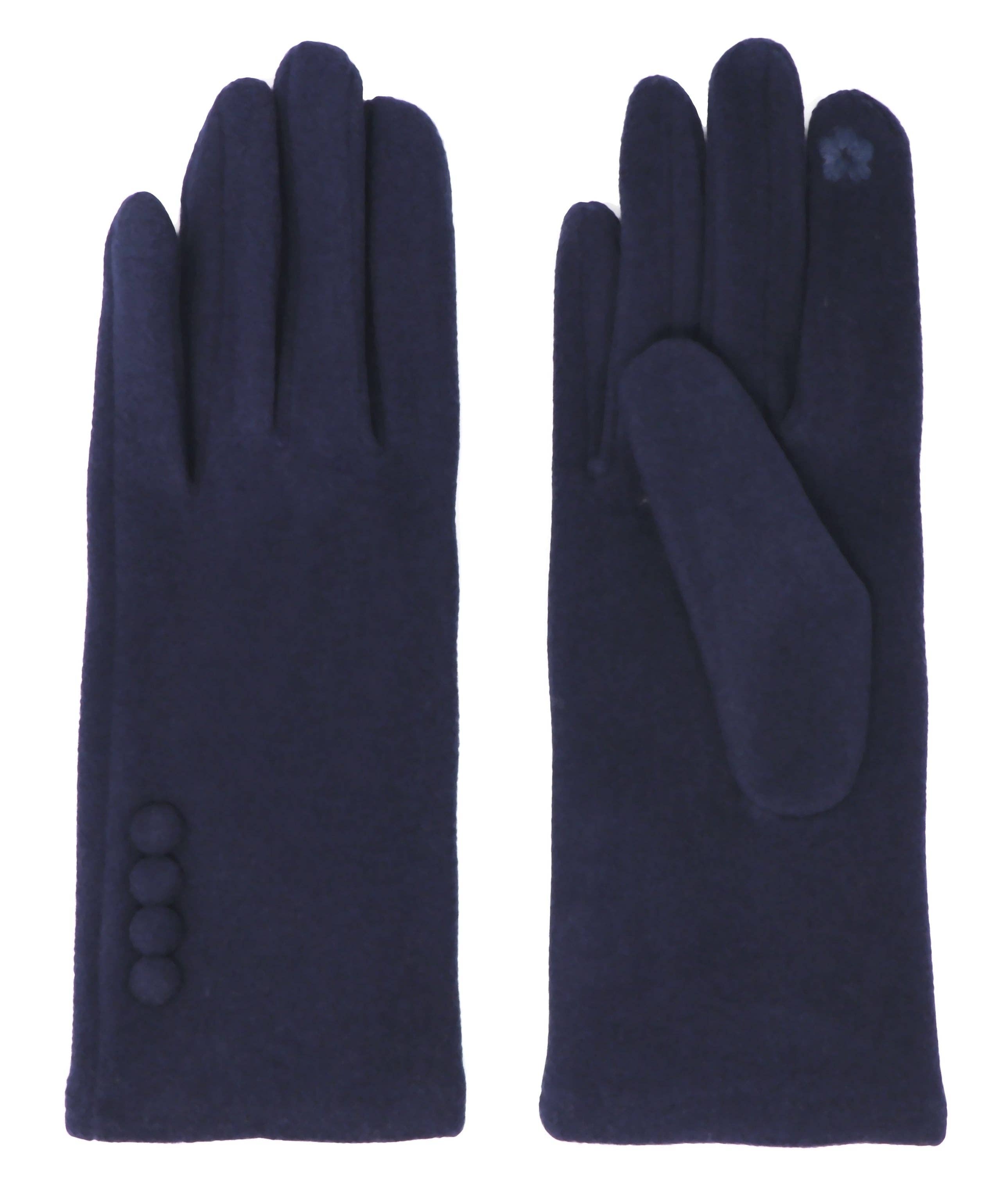 Alba Wholesale – wholesale Gloves – Women's – Four Button Touchscreen Gloves10