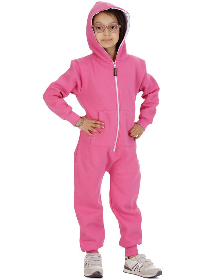 Mono con cremallera Trendy Toggs Kids Cerise para venta al por mayor de Trendy Toggs