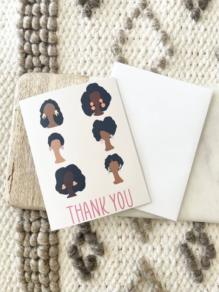 Carte de vœux de remerciement pour la vente par K LIGG CO