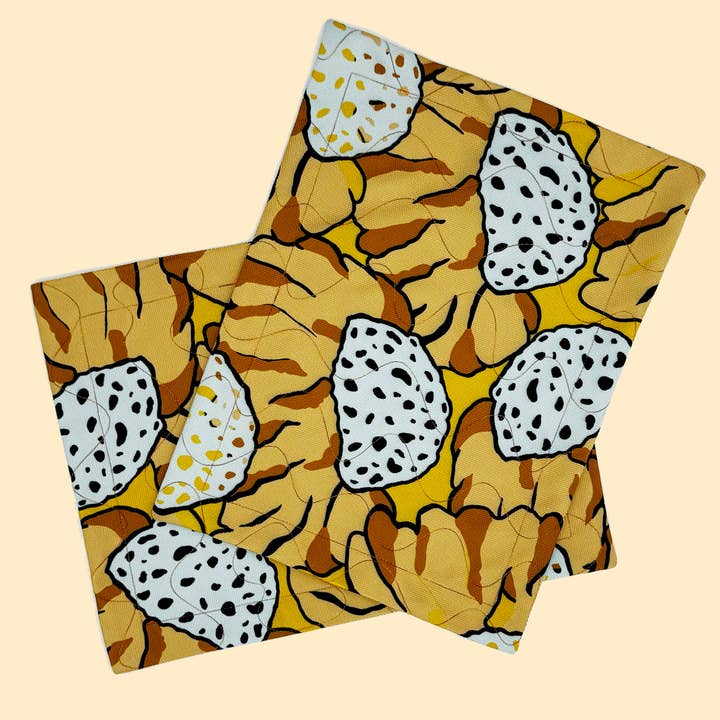 Placemat met een zomerthema met pioenroos voor wholesale door QuirkyDigs