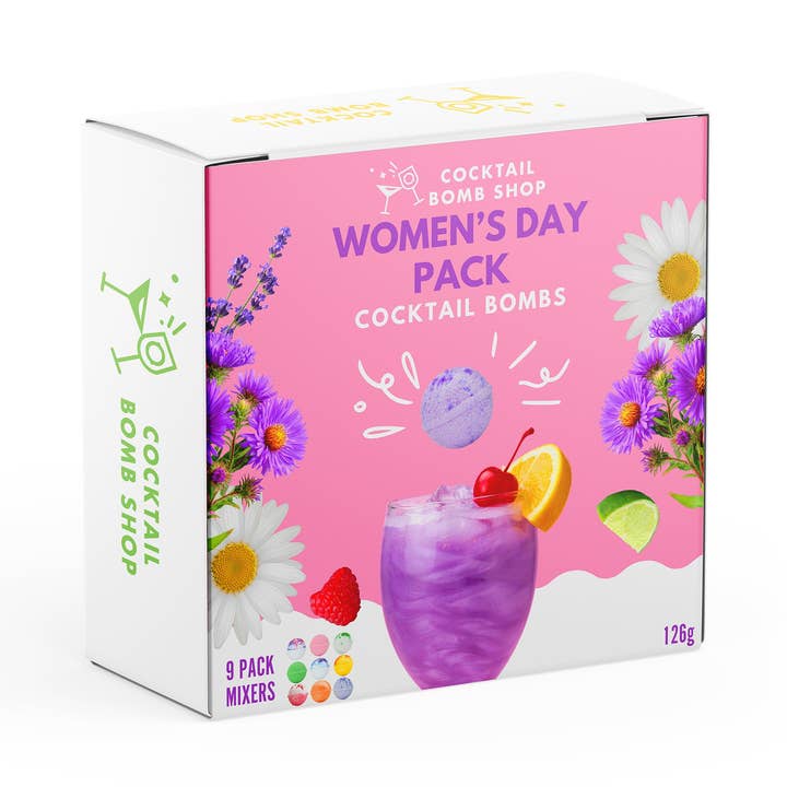PACK JOURNÉE DES FEMMES pour la vente par Cocktail Bomb Shop