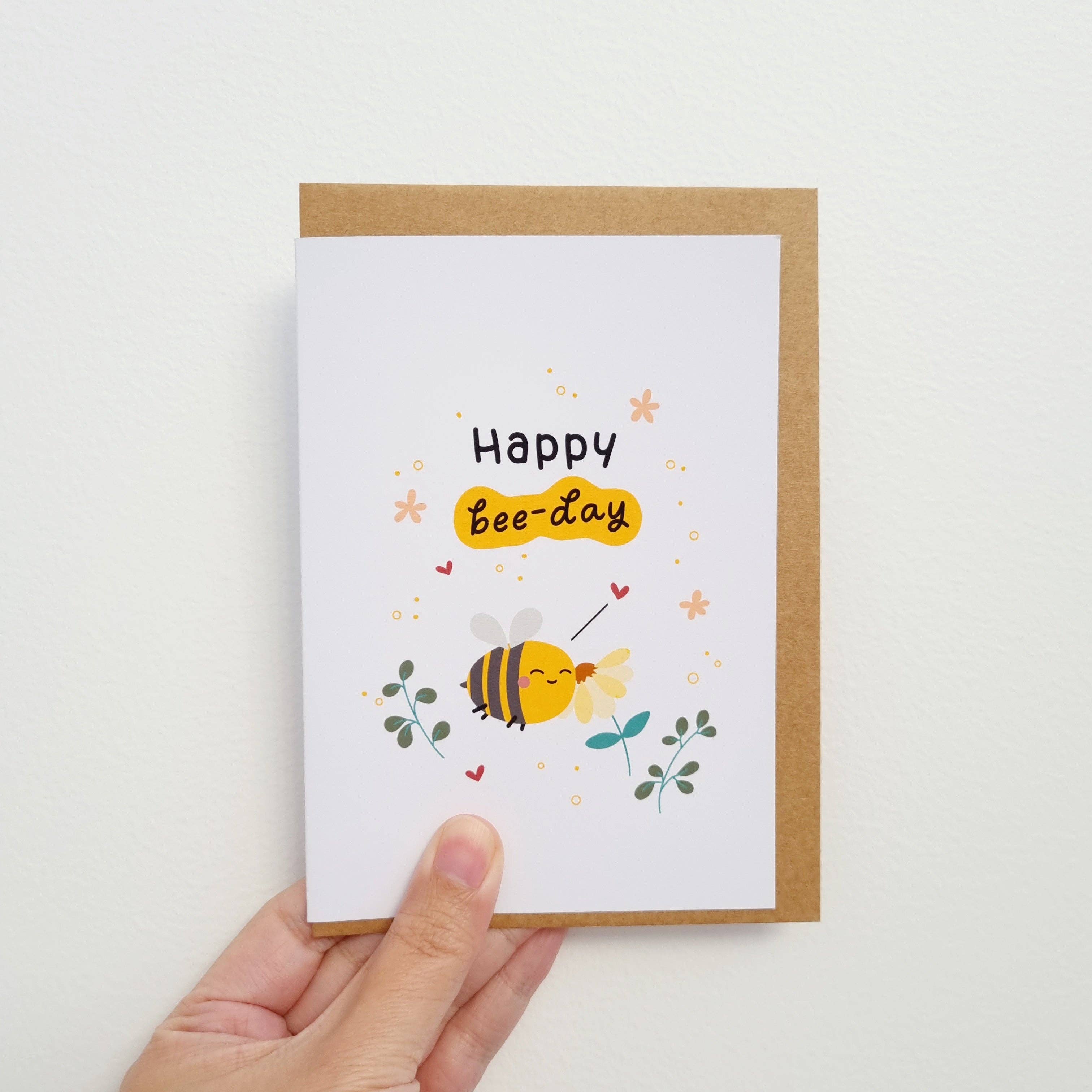 Swallow Wind Art - Wholesale Birthday card - Birthday Card - Happy Bee-Day1