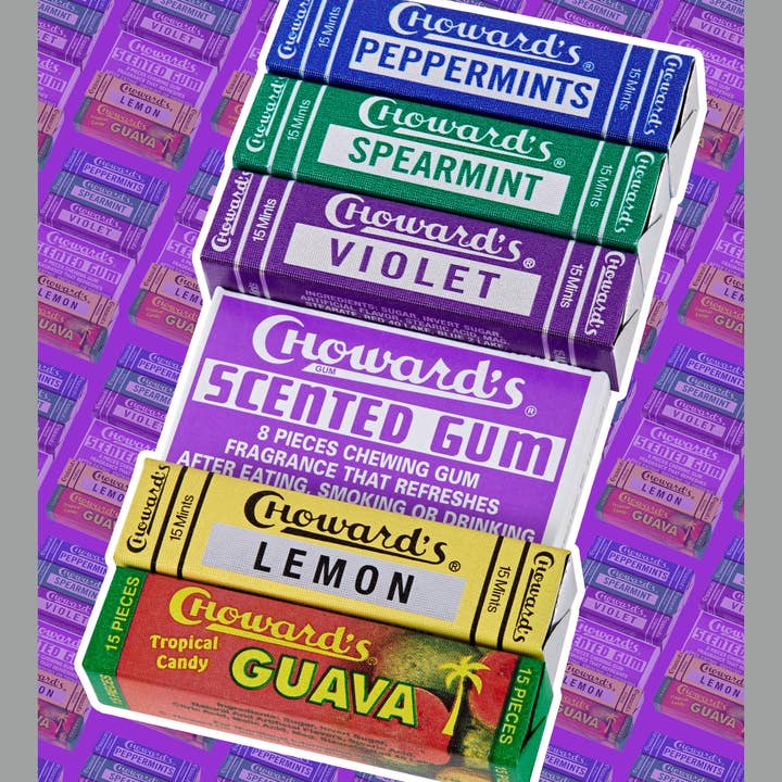 C. Howard Company, Inc. - Wholesale Chewing Gum - 96 ct. side kick or counter shipper2