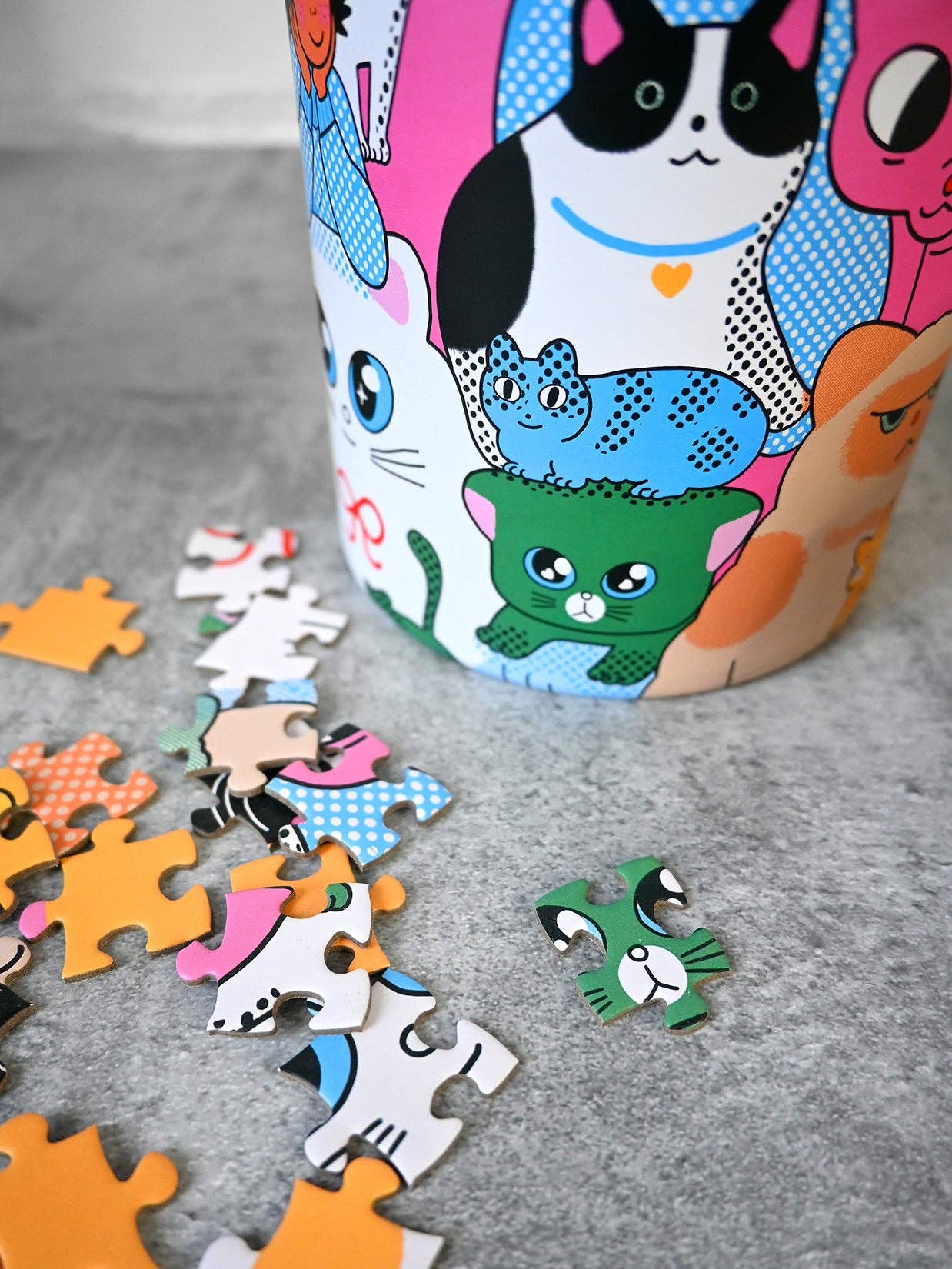 Natali Koromoto - Wholesale Puzzle - Adult - COMING SOON "CATS" 500 Piece Puzzle1