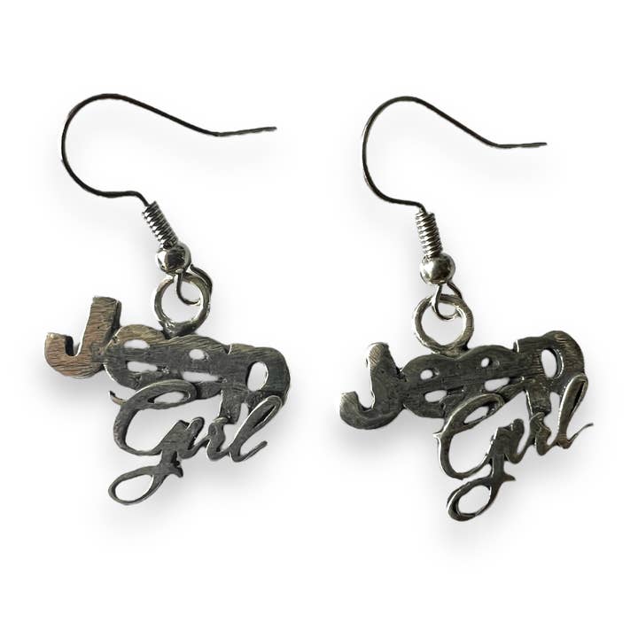 Boucles d'oreilles Jeep Girl pour la vente par Hi Octane | SilverBotanica