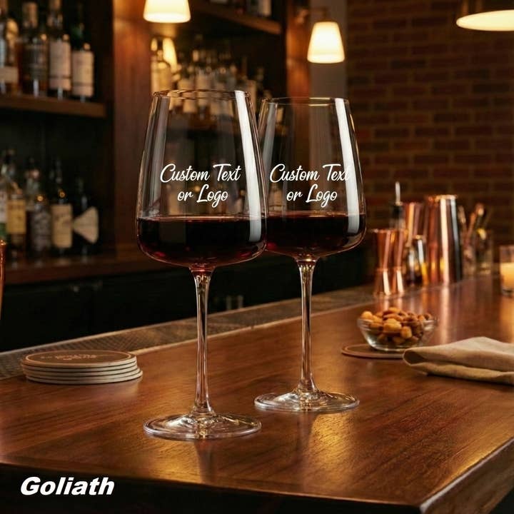 Big Wine Glasses - Wholesale Wine Glass - GOLIATH - Oversized Big Wine Glasses (Set of 2)12