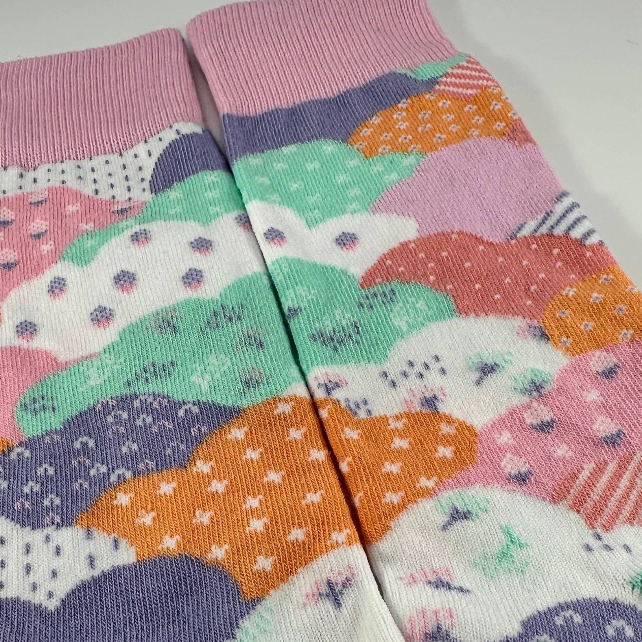 Sock Panda - Wholesale Socks - Women's - Pretty Cloud Socks from the Sock Panda (Adult Medium - Women's Shoe Sizes 5-10)2