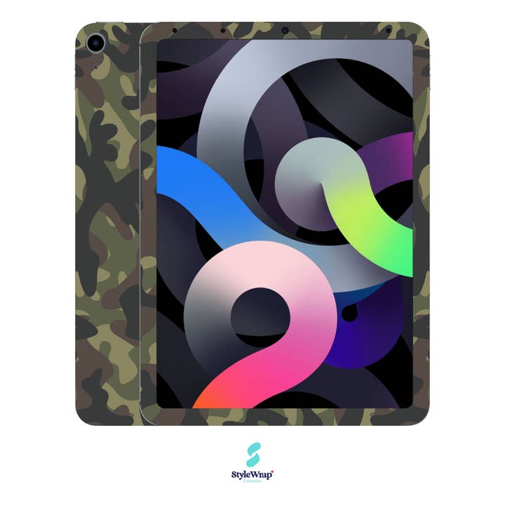 iPad - Green Camo for wholesale by StyleWrap