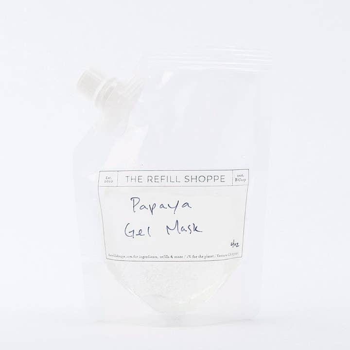 Papaya-Gel-Maske für den Großhandel von The Refill Shoppe