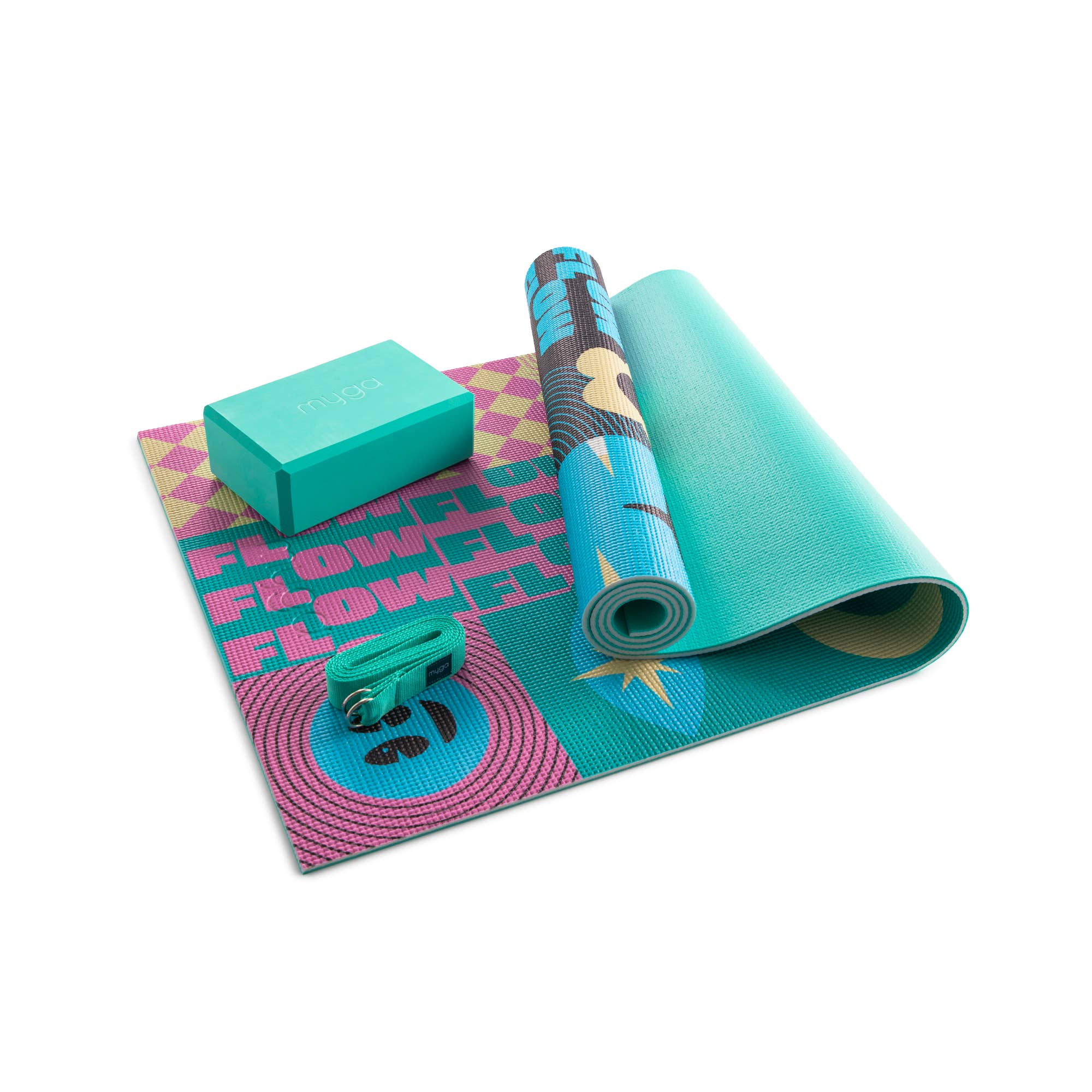 Myga - Wholesale Yoga Mat - Printed Yoga Starter Kits57