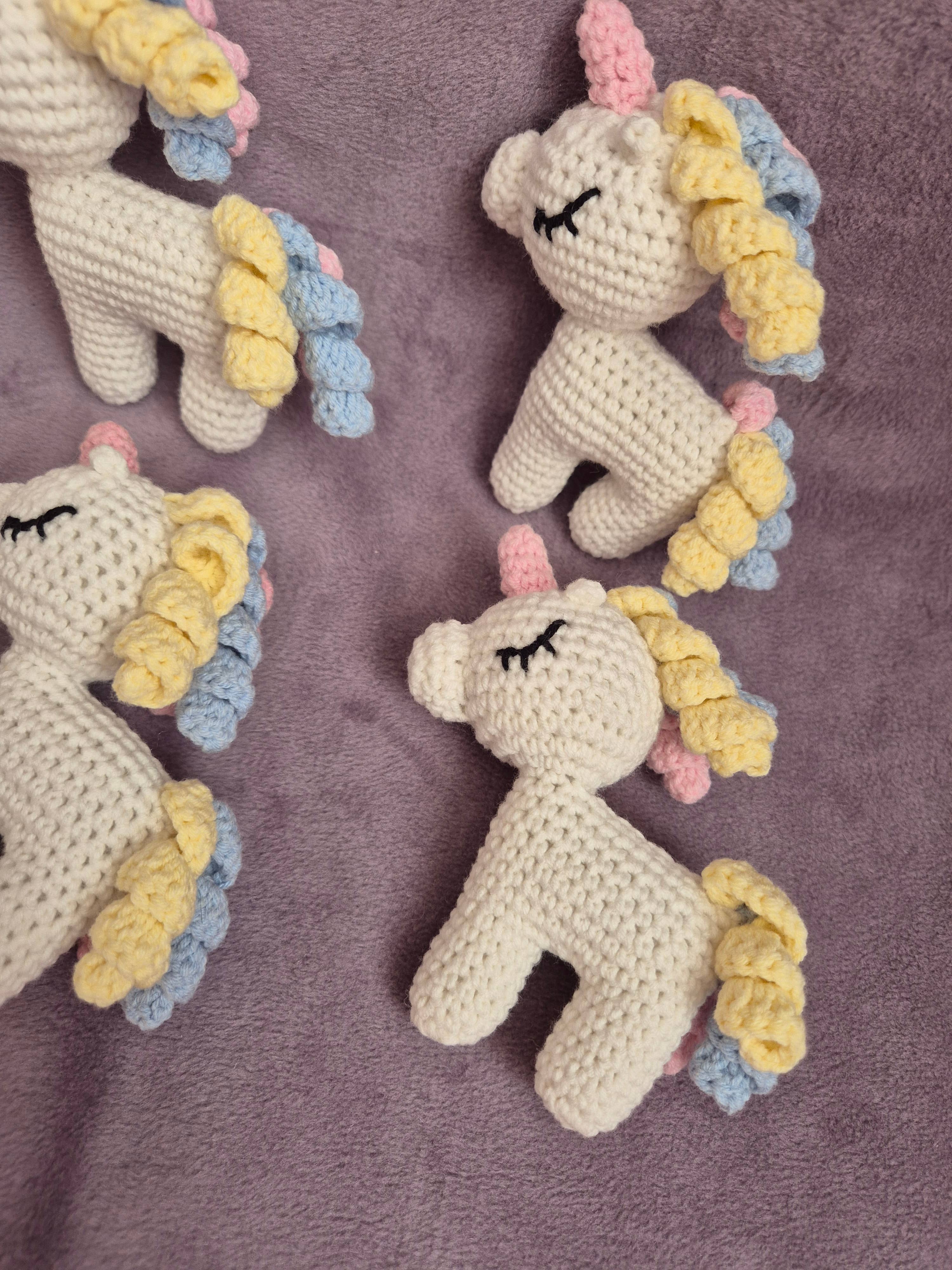 despinacrafting - Wholesale Stuffed/Plush Toy - Kids & Baby - Crochet Unicorn, Stuffed Toy 3