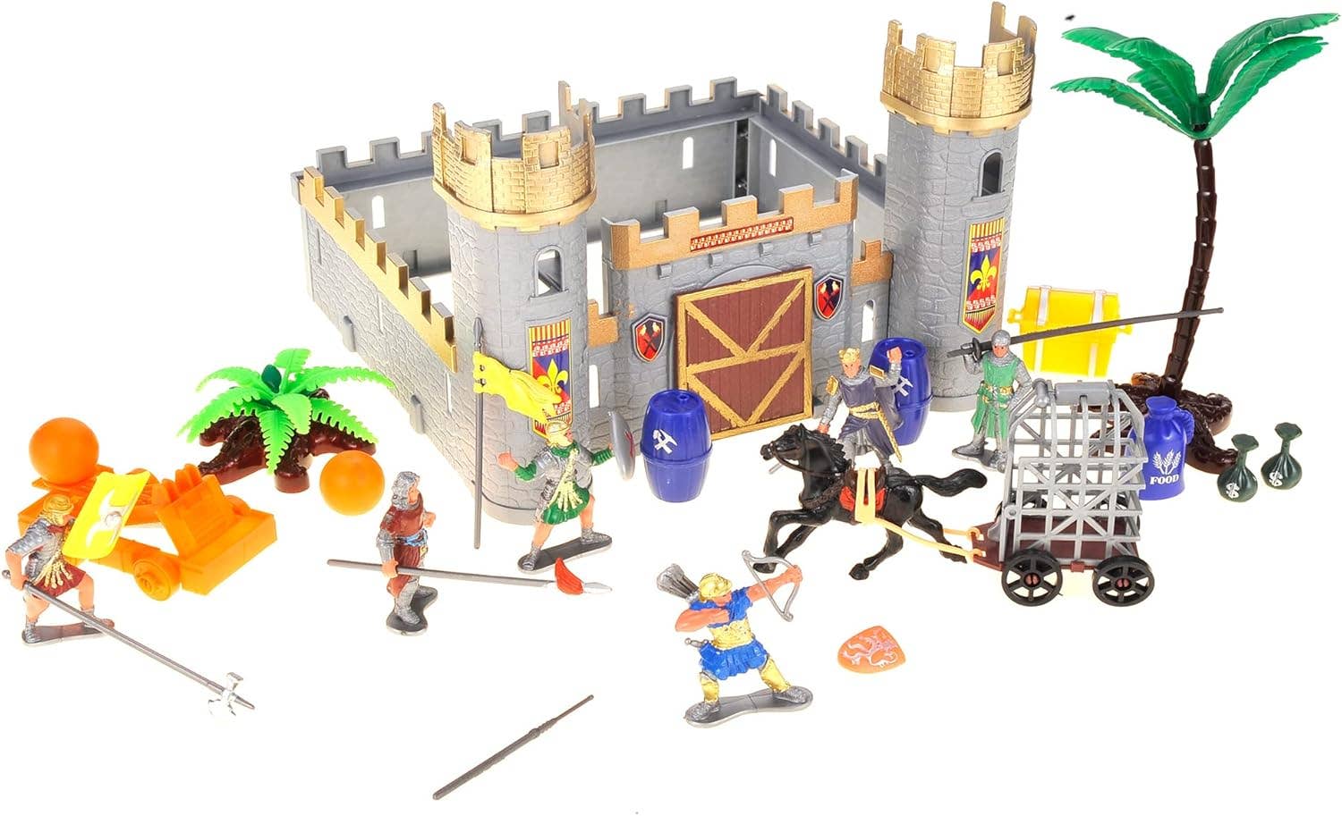 AZ Trading & Import (Toys, RC Toys & More) - Wholesale Toy Set - Kids - Medieval Castle Knight Action Figure Toy Army Playset5