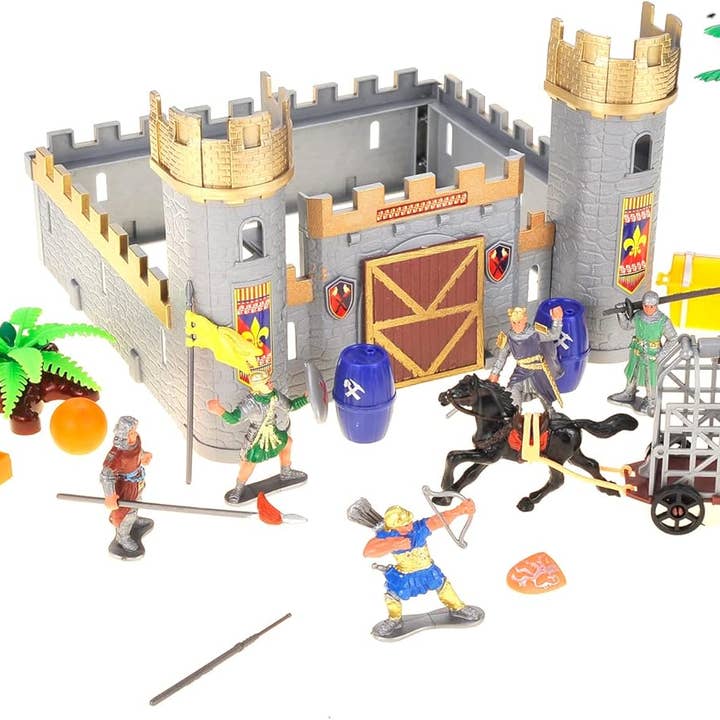 AZ Trading & Import (Toys, RC Toys & More) - Wholesale Toy Set - Kids - Medieval Castle Knight Action Figure Toy Army Playset5