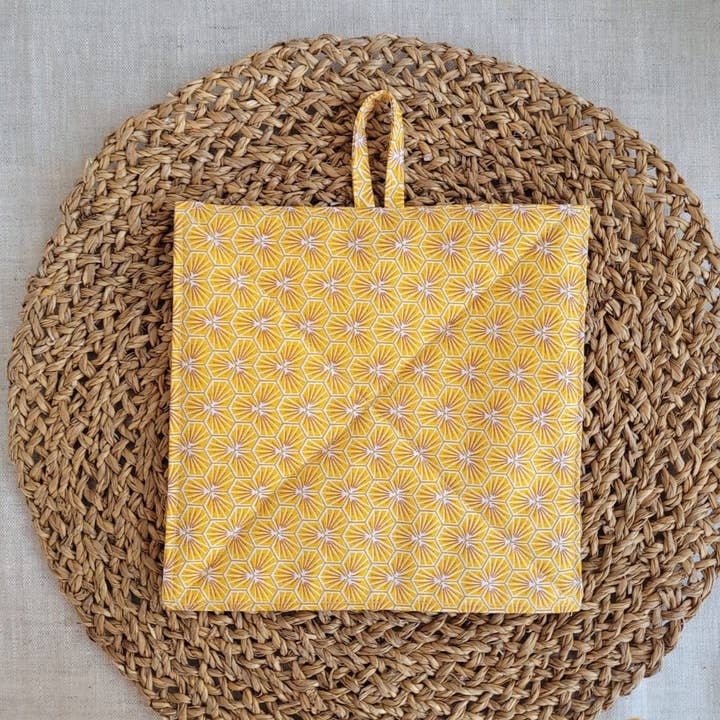 NS par Nathalie SEVE - Wholesale Oven Mitt/Pot Holder - “Riad” Printed Kitchen Potholder7