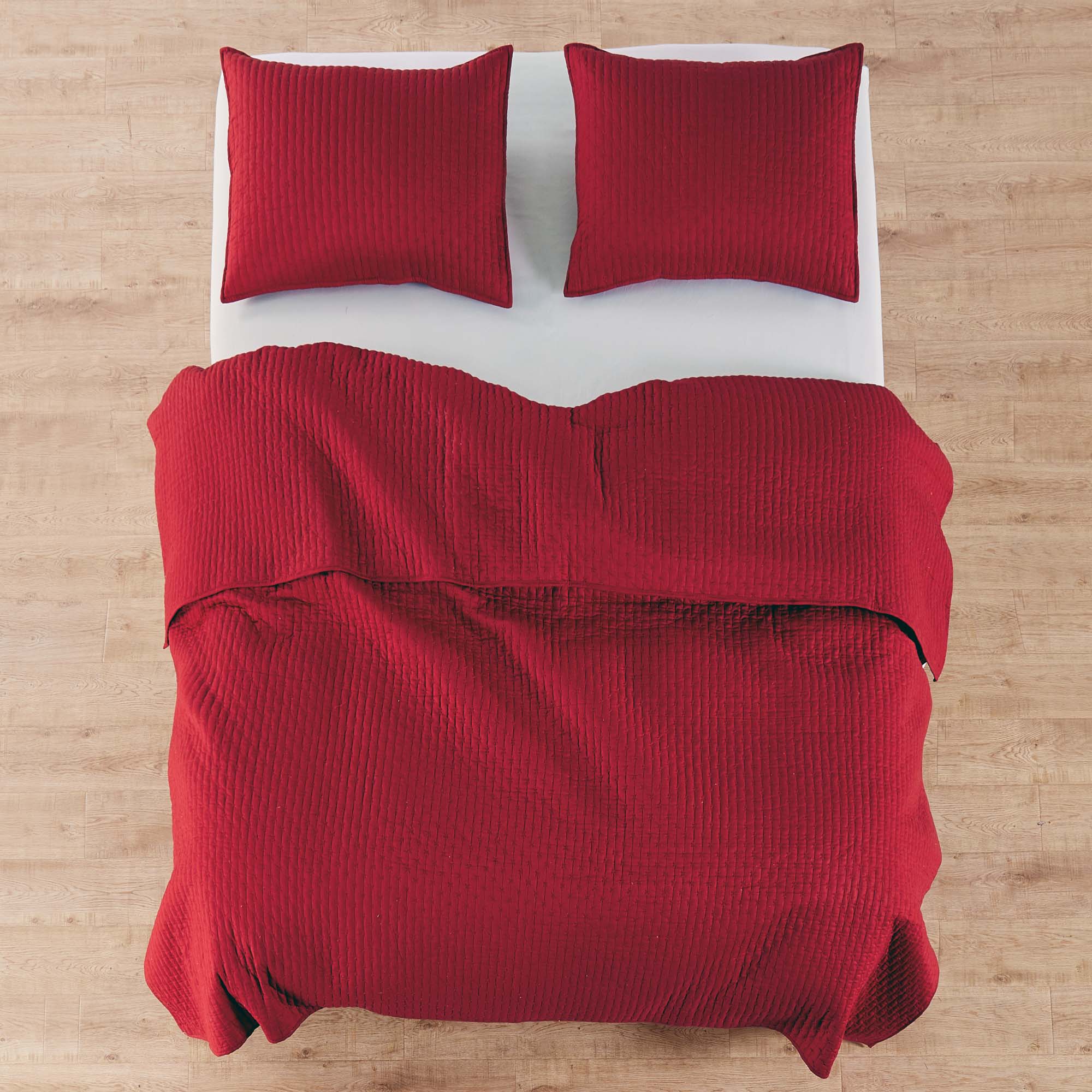 Levtex Home - Vente Parure de lit - Ensemble de couette en point de croix13