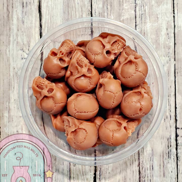 Cider Lane Skull Wax Melts 3D for wholesale by Brittany's Sweet Tartz