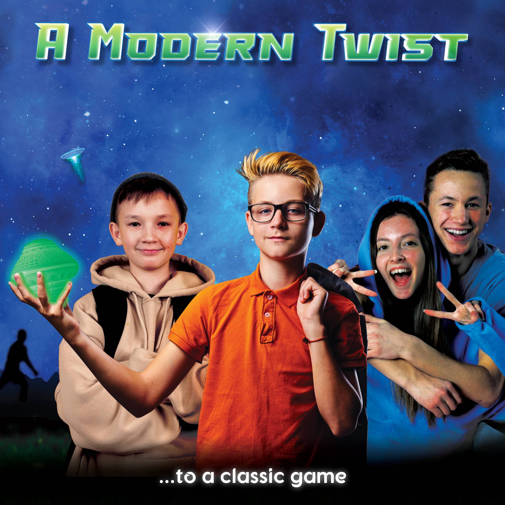 Starlux Games – wholesale Sportspel - Barn och baby – Kosmisk sparka burken - Ett självlysande utomhusleksak och spel1