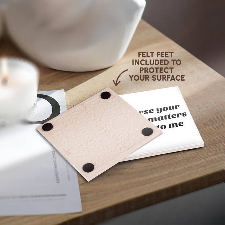 3dRose - Wholesale Coasters - 3dRose, Image of Of Course Your Opinion Matters Just Not To Me Quote, Coaster3