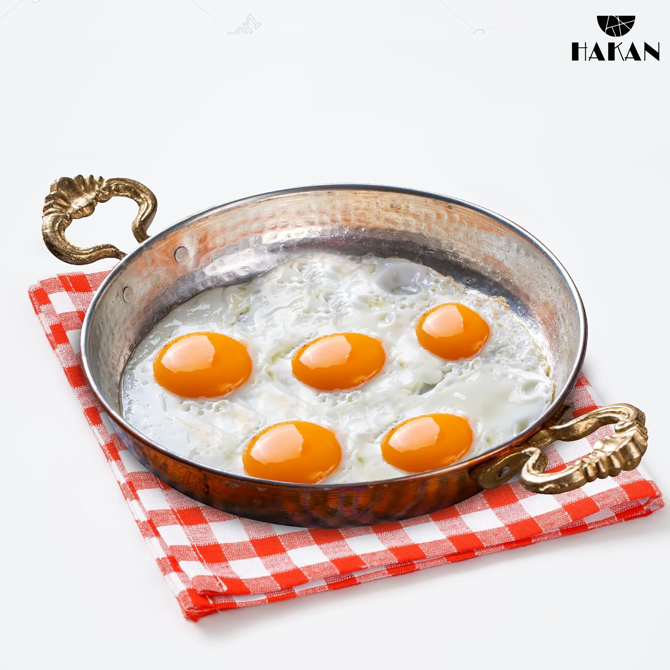 Hakan – Frigideira por atacado – Frigideira de Cobre Artesanal Hakan para Ovos, Pequena25