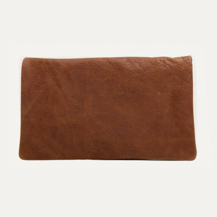 Riemtas | Cognac leer „The Austin” voor wholesale door Paulyjen