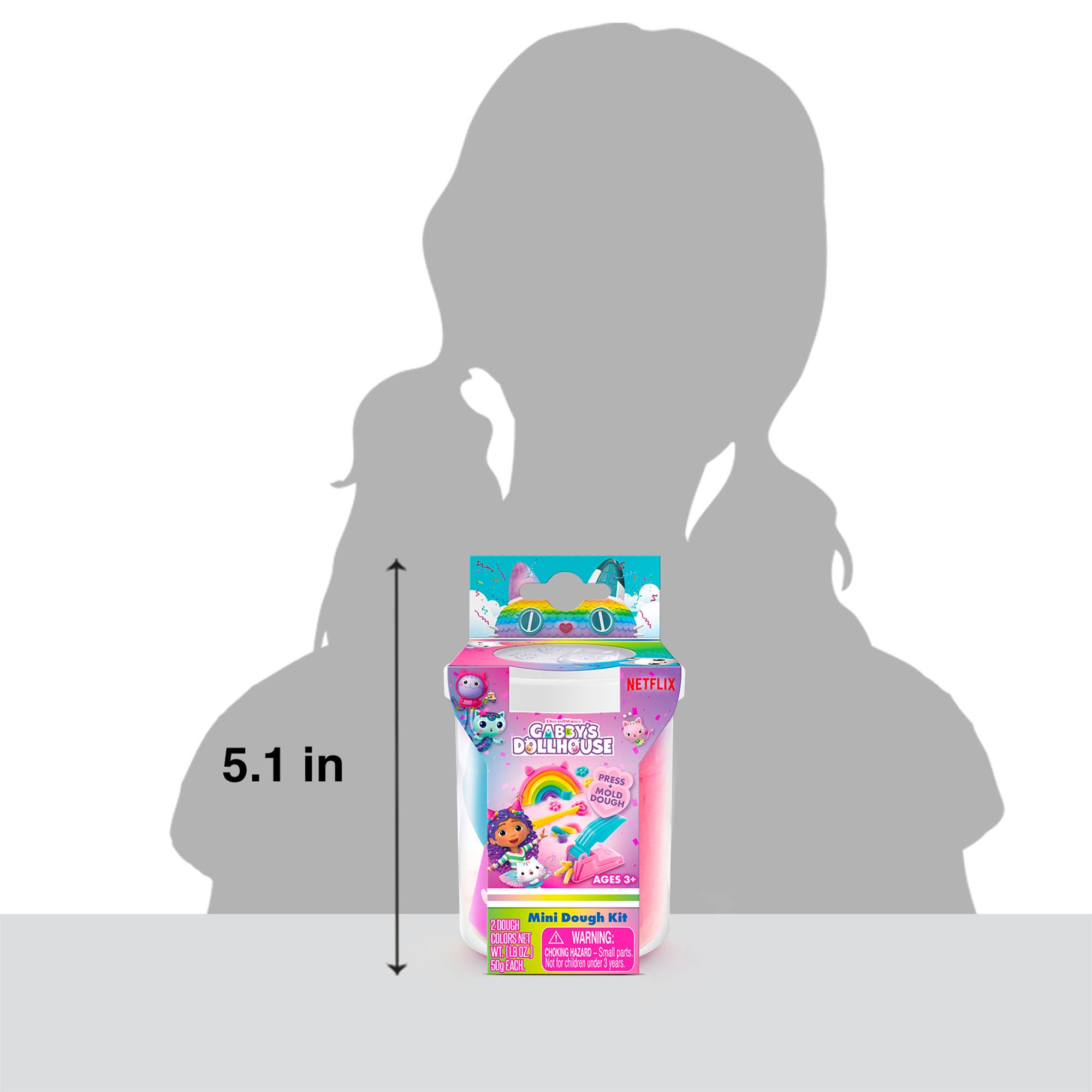 License 2 Play Toys - Wholesale DIY Craft Kit - Kids - Gabby’s Dollhouse Mini Dough Sensory Kit in 12pc Display7