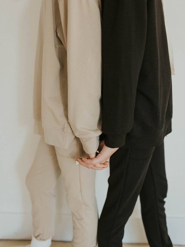 Pantalones de descanso de felpa para jóvenes para venta al por mayor de Jax & Lennon Clothing Co.