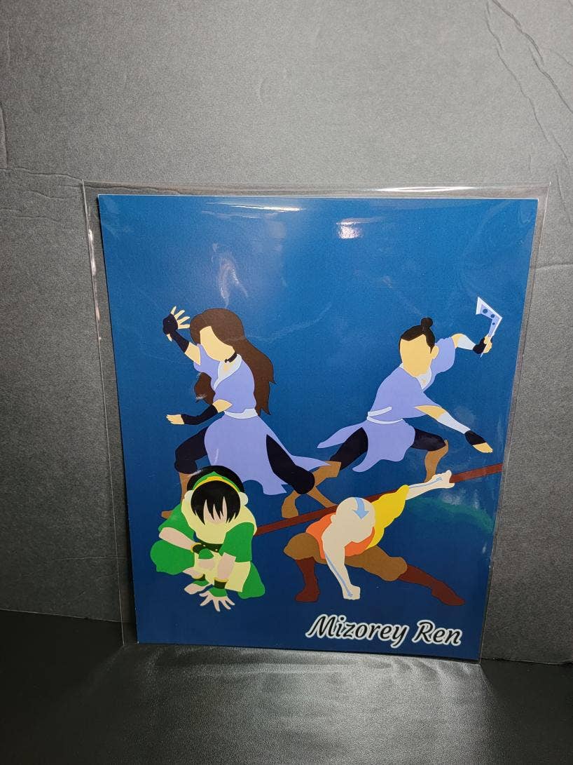 Mizorey Ren - Wholesale Poster - Team Avatar Print1