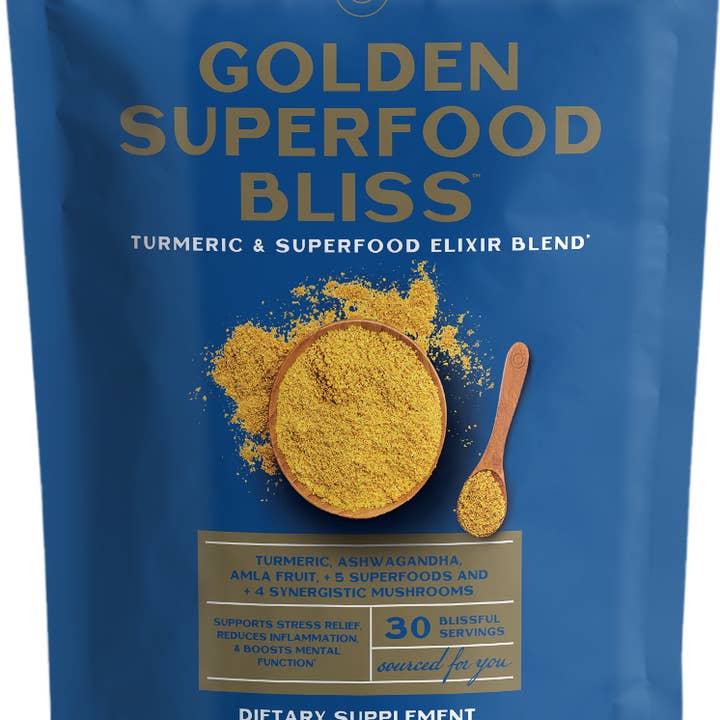 Earth Echo Foods - Wholesale Protein/Superfood Powder - Golden Bliss 30 Servings