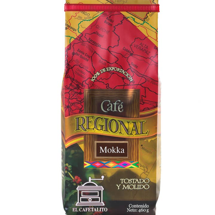 CONSERVAS LA RECETA - Wholesale Ground Coffee - MOKKA GROUND COFFEE 460G EL CAFETALITO REGIONAL Guatemala