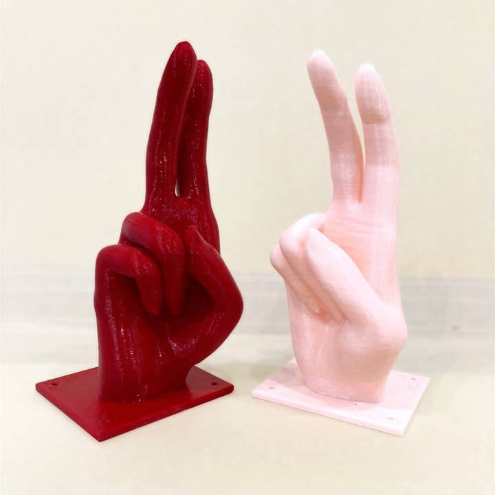 Sapphic Space - Wholesale Wall Hook - B's Fingers- It's a hook3