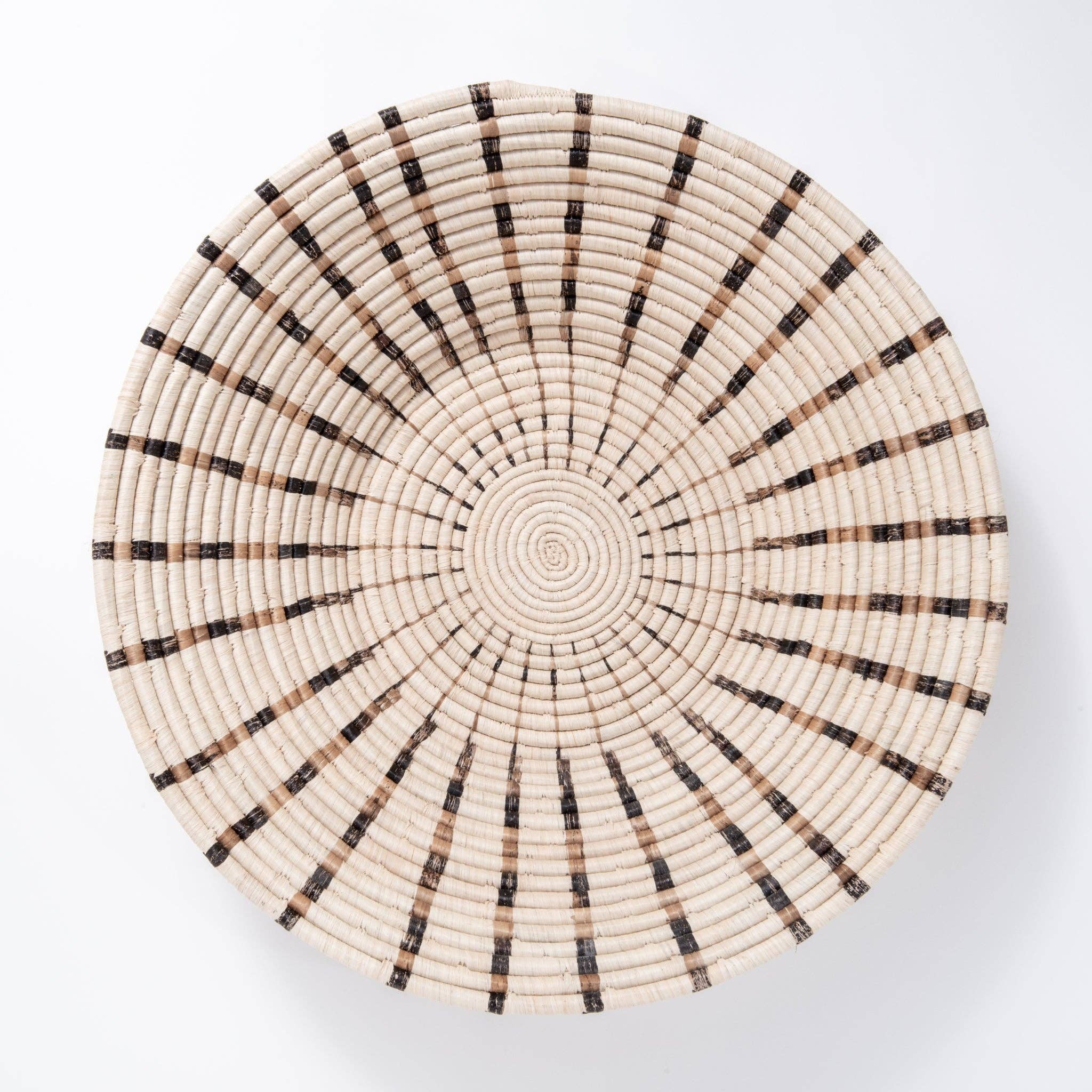 MAADILI COLLECTIVE - Wholesale Basket - Extra Large Radial Basket ~ Banana Fiber