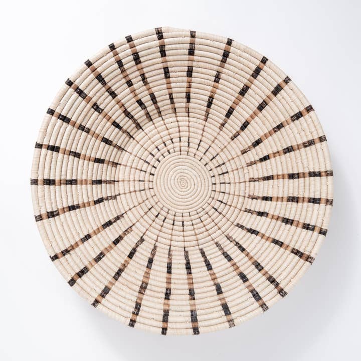 MAADILI COLLECTIVE - Wholesale Basket - Extra Large Radial Basket ~ Banana Fiber0