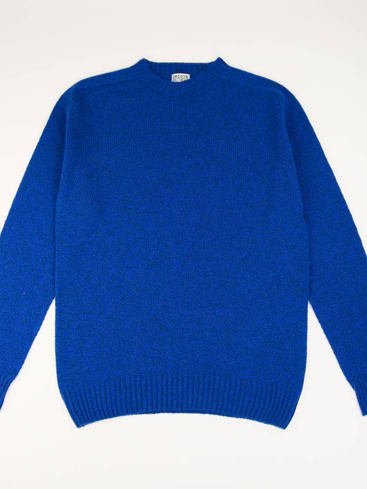 Lambswool - Oxford - Sapphire for wholesale by Origin Knitwear
