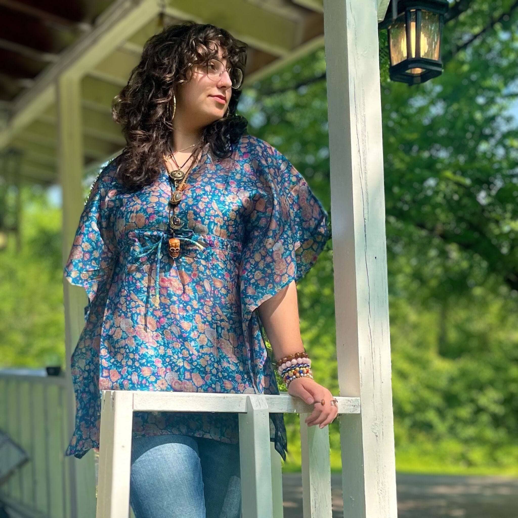 Darn Good Yarn - Wholesale Kaftan - Women's - Aanya Adjustable Short Kaftan16