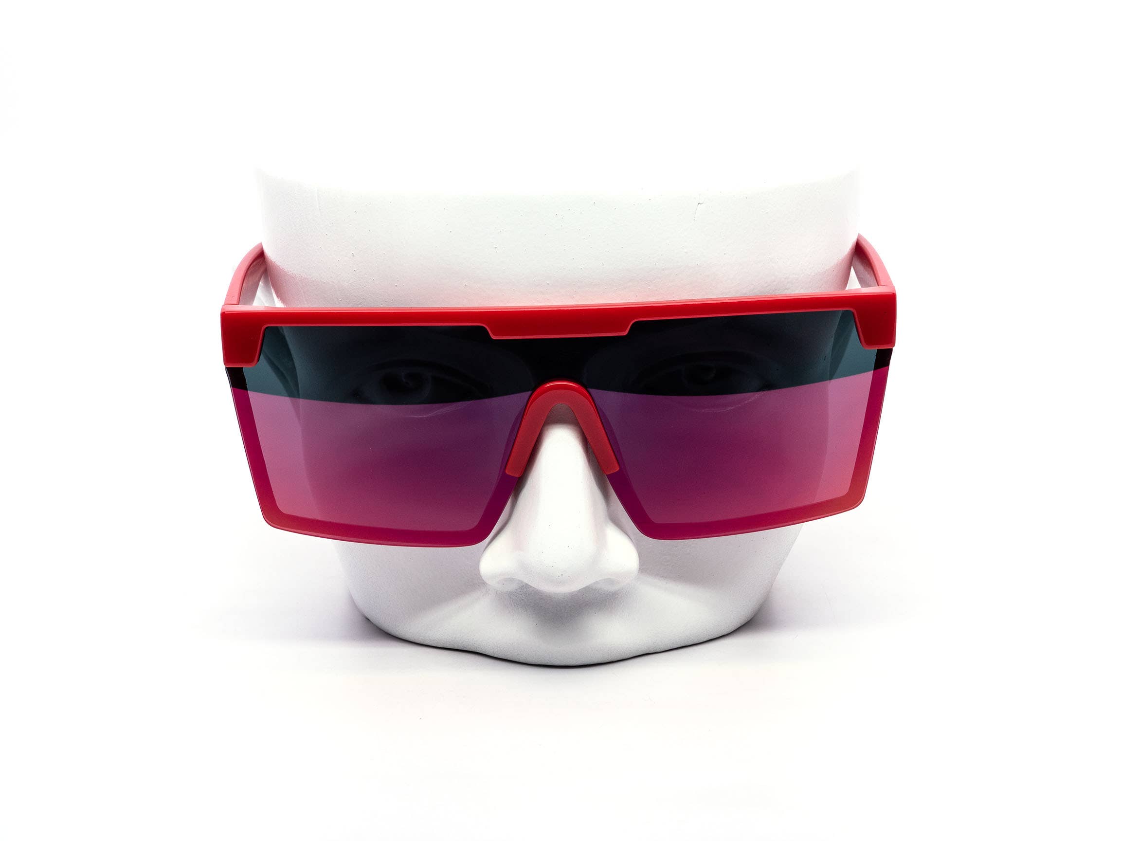 Still Friday - Wholesale Sunglasses - Unisex - Cyberpunk Oversized Shield Sunglasses8