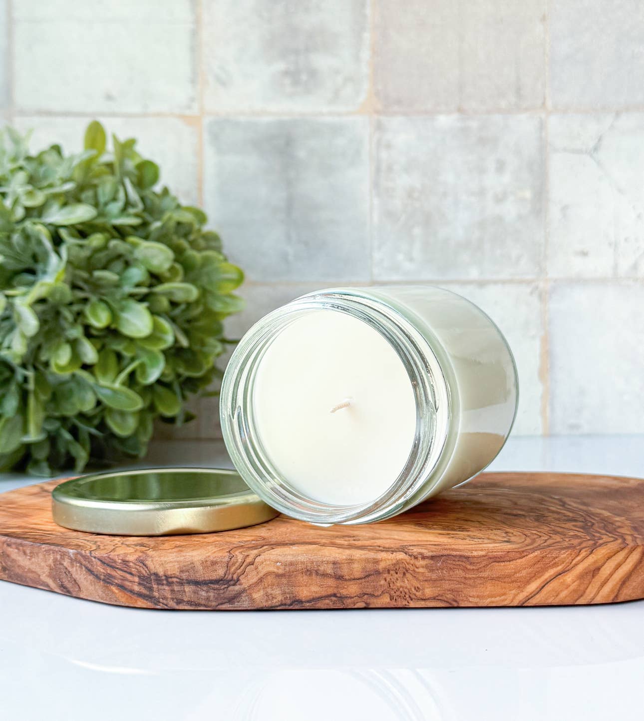 Spirit Glow Home & Body Essentials – wholesale Jar/filled candle – Psalms 28:7-8 - Bible Verse Candles - 7oz. Soy Wax 3