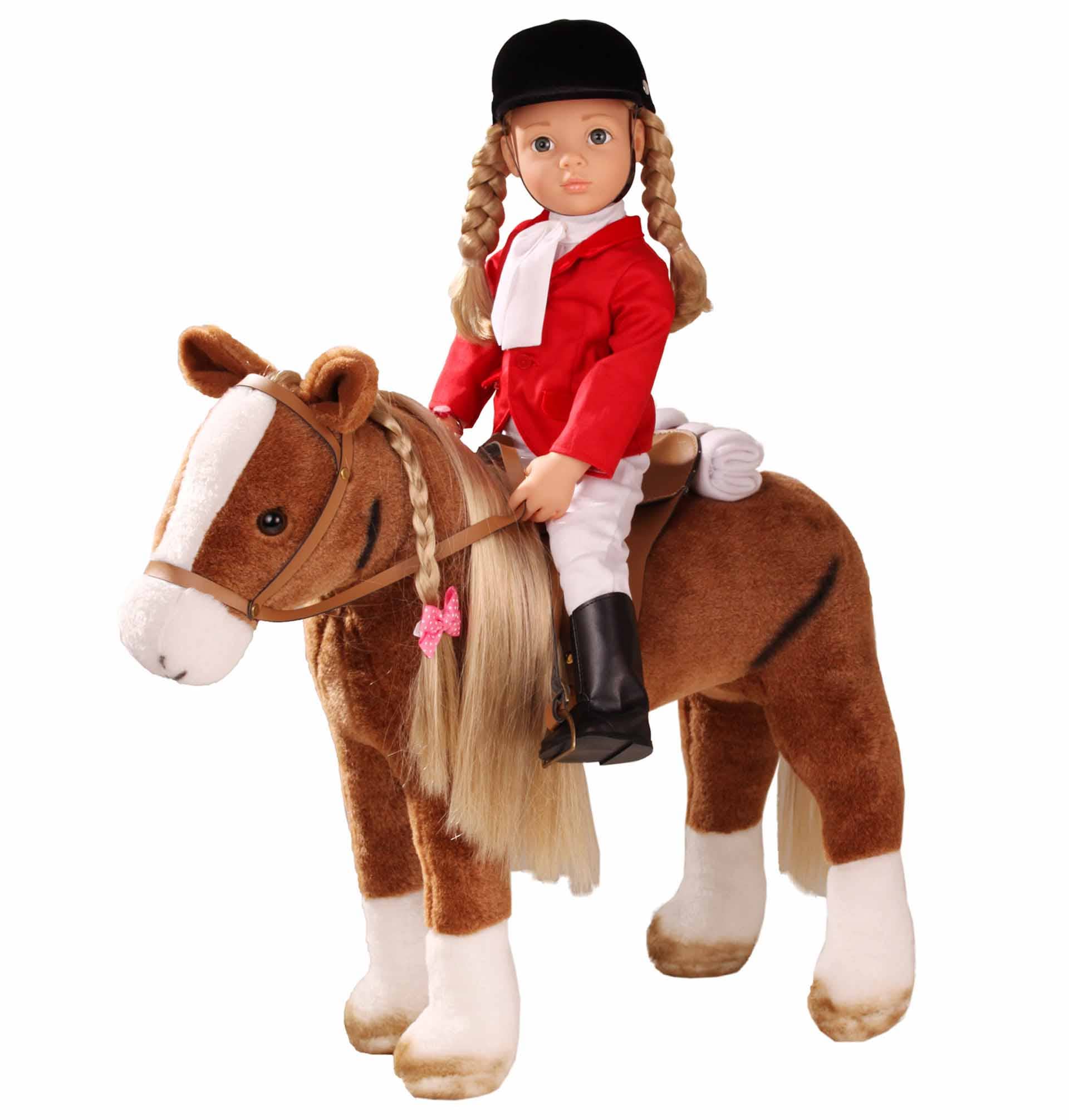Gotz - Wholesale Doll Accessory Kit - Kids - Gotz Big Plush Combing Horse with Saddle and Bridle dolls1