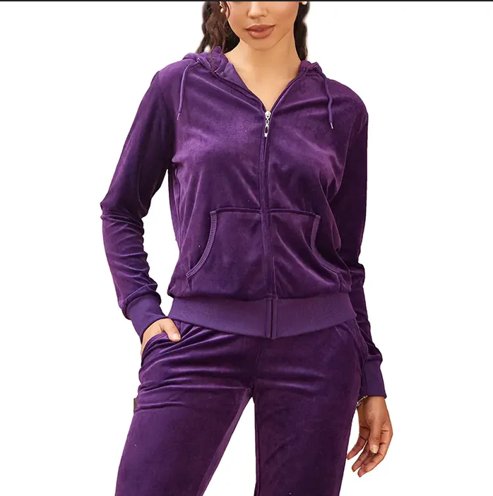 Generation XYZ - Wholesale Lounge Set - Women's - Women's Velour Set (HF-LJS-200)14