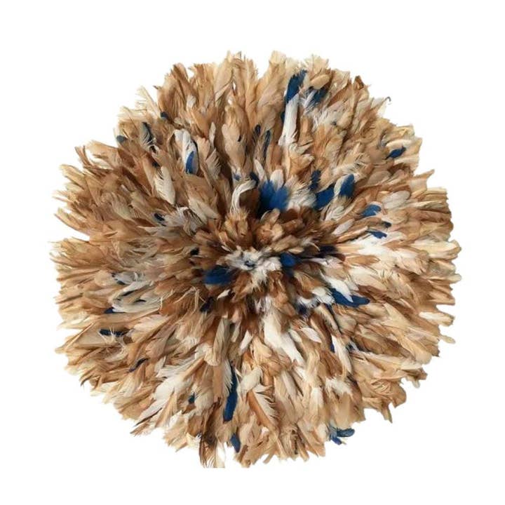 Auténtico Juju Hat Beige Azul Blanco Arte de Pared 14"/20"/26"/31" para venta al por mayor de Juju Hat Wholesale