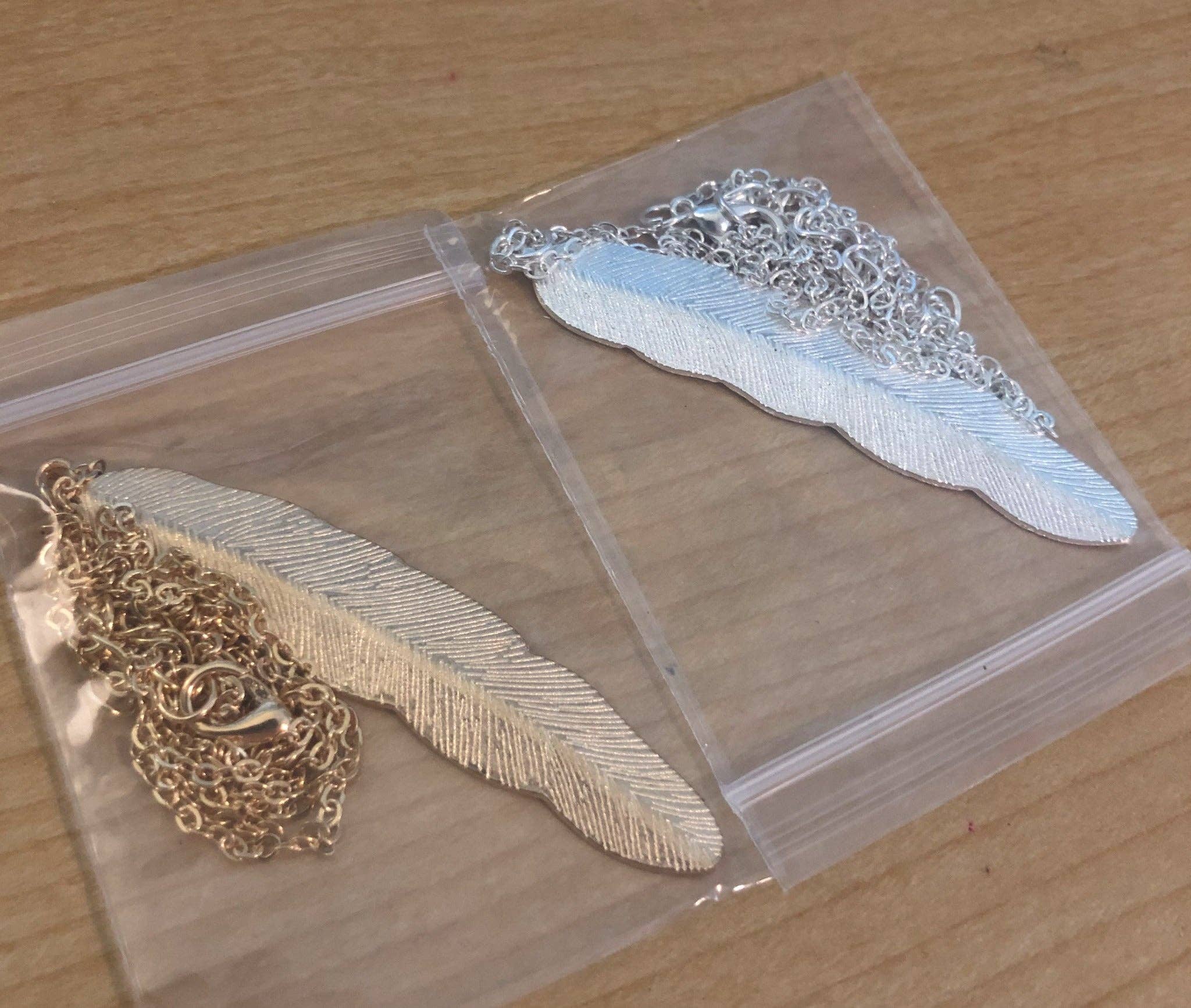 Kate Tuesday Jewelry - Wholesale Pendant/Charm Necklace - Long Feather Necklace2