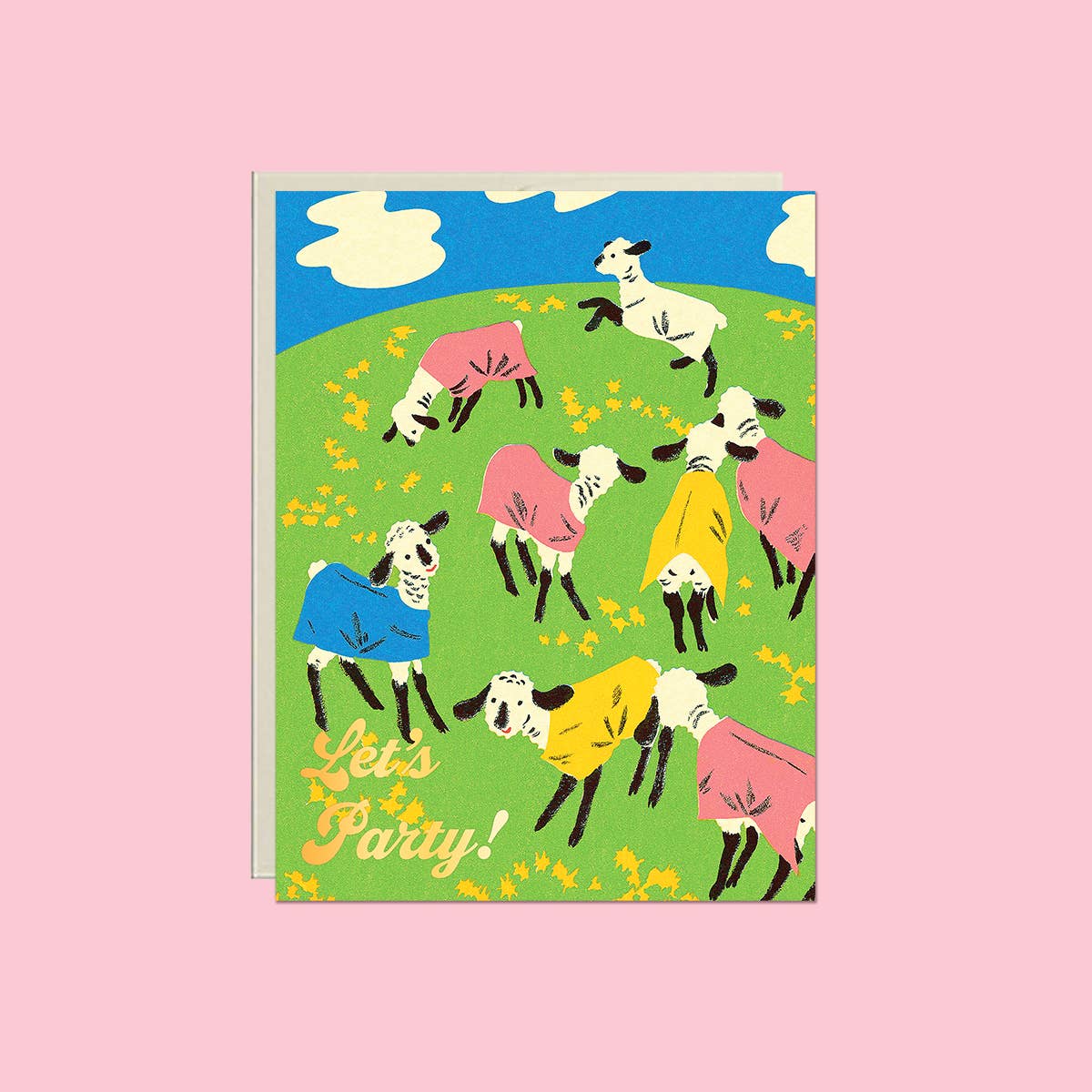 Lucky Goods Paper - Wholesale Birthday Card - Let’s Party – Foil Celebration ✿ Birthday Card3