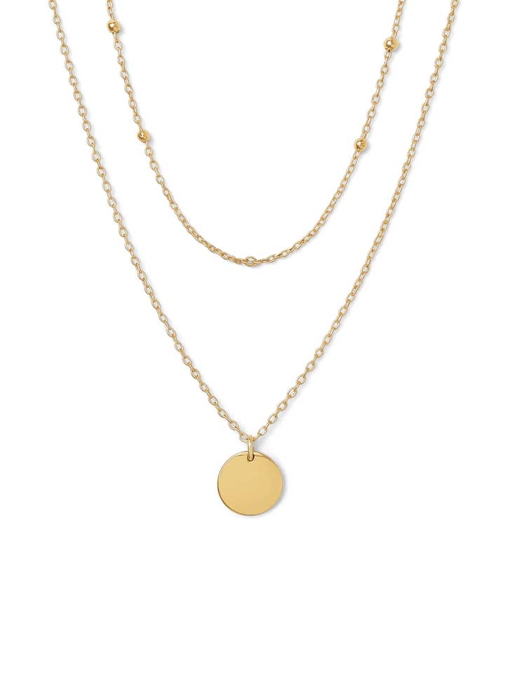 Gabriella Layered Necklace for wholesale by Sunny Sunday