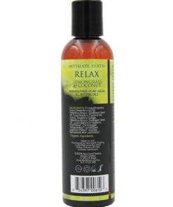 Intimate Earth - Wholesale Massage Oil/Gel - Relax Aromatherapy  Massage Oil 4oz3