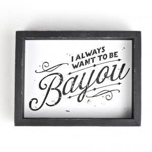 Letrero de caja - Bayou para venta al por mayor de THE PARISH LINE